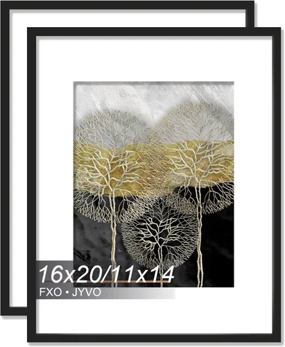 Miniatura 17 de Fxojyvo Marco de Fotos de 4x6, Muestra Foto de 3.5x5 con Paspartú o 4 x 6 Sin Paspartú, Liviano y de Alta Transparencia Marco de 4 por 6 para Pared