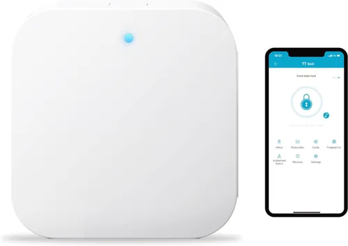 DESLOC G2 Smart Lock WiFi Gateway, puerta de enlace para cerradura de puerta inteligente, puente Wi-Fi, bloqueo inteligente de control remoto,