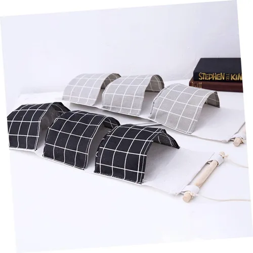 Miniatura 6 de Cabilock 3 bolsas de almacenamiento para la pared de la puerta, para juguetes, bolsillos de almacenamiento para colgar sobre la puerta, organizador