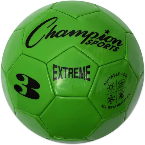Miniatura 28 de Champion Sports Extreme Series - Balón de fútbol – Tamaños 3, 4, 5, tacto suave, para todo clima, alta retención de aire, pelotas de liga