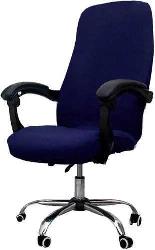 Miniatura 15 de Melaluxe - Funda elástica universal para silla de oficina, cubierta para silla de escritorio, fundas deslizantes para silla de computadora