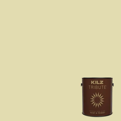 Miniatura 41 de KILZ TRIBUTE Pintura e imprimación en uno, para interiores, semibrillante, Almost Sage, 1 galón
