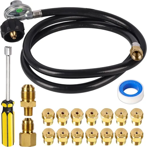 Miniatura 10 de DELSbbq Regulador de válvula para parrillas de gas Weber Q1000 Q1200 Series 51060001, piezas de repuesto para Weber 64866 Grill Contorl Valve