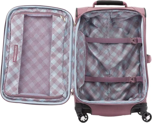 Miniatura 103 de Travelpro Maxlite 5 - Juego de 2 piezas de equipaje de mano de tela, expandibles con 4 ruedas giratorias, bolso blando para debajo del asiento, Negro