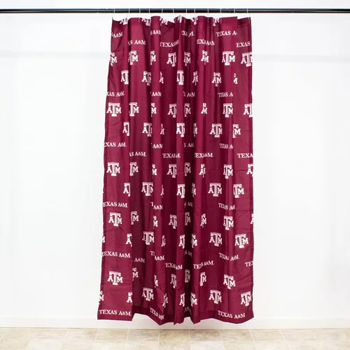 Miniatura 4 de College Covers Everything Comfy Texas A&M Aggies Cortina de Ducha Brillante y Colorida Cover