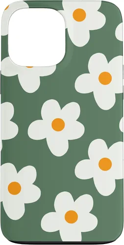 Miniatura 23 de Retro 60s flower vintage floral pattern sage green Groovy Case for iPhone 16