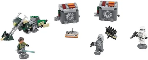Miniatura 4 de Juguete Moto deslizadora de Kanan, LEGO Star Wars 75141