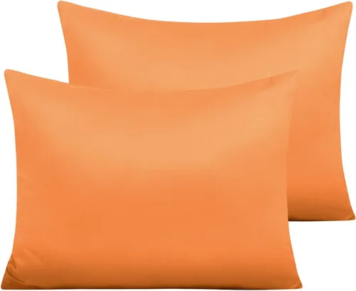 Miniatura 63 de NTBAY - Fundas de almohada de satén con cremallera, súper suaves y lujosas fundas de almohada Negro