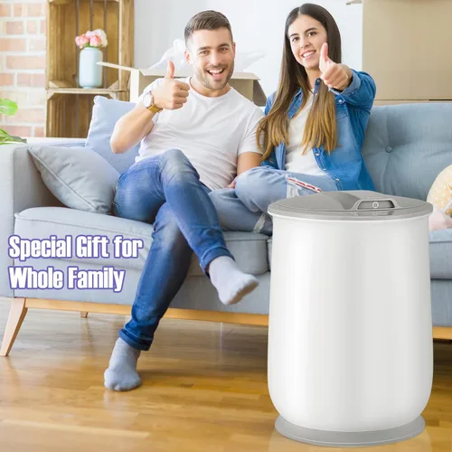 Miniatura 9 de Tangkula Calentador de toallas, calentador de toallas de 21 litros con tapa abatible, apagado automático de 1 hora, se adapta a hasta 2 toallas