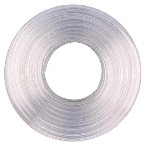 Miniatura 17 de DERNORD Manguera de vinilo flexible transparente de PVC, 1/4" DI X 3/8" DE, 100 pies de largo, para uso alimentario