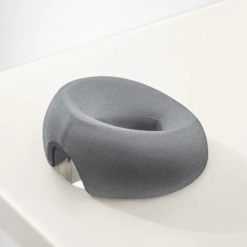 Miniatura 9 de Almohada boca abajo después de cirugía ocular Comfort Support Home Massage Pillow Diseño ergonómico Vitrectomía Retinal Recuperación Almohada Gris