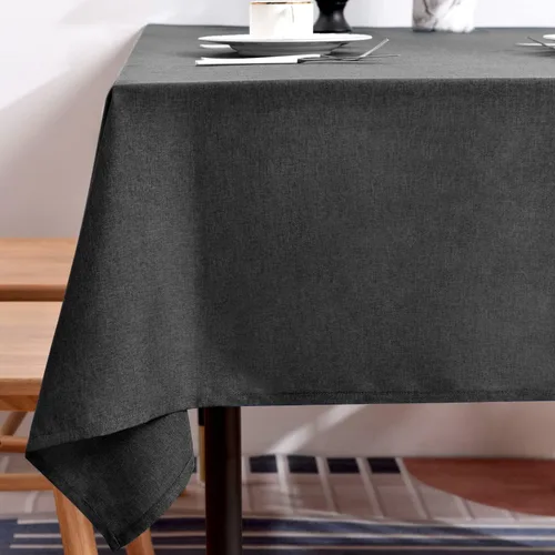 Miniatura 22 de BALCONY & FALCON Mantel Rectangular Estilo Jacquard Resistente al Agua Cubierta de Mesa para Comedor Cocina Café Fiestas y Uso al Aire Libre