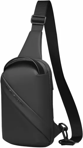 Muzee Bolso bandolera para mujeres y hombres, mochila de viaje pequeña y ligera, bolsa de pecho con una correa para el pecho para senderismo,