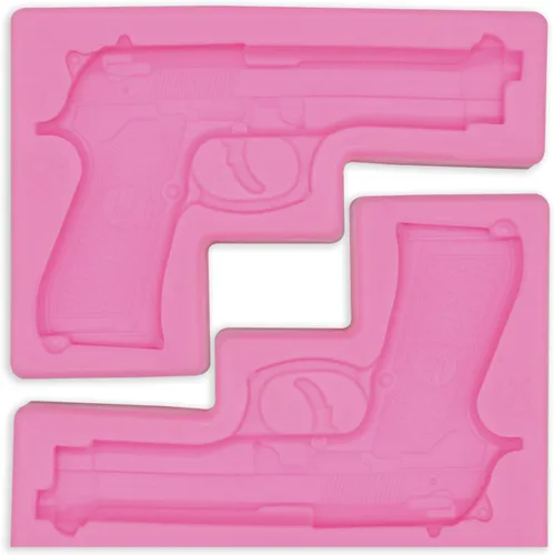 Miniatura 2 de 2 moldes de silicona para pistola de pistola, pistola suave 3D para panecillos, tapetes de impresión barroco, pudín, chocolate, cubitos de hielo