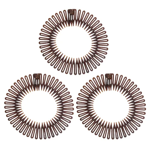 Miniatura 12 de Soft 'N Style Diademas flexibles elásticas para mujeres (3 unidades, color negro)