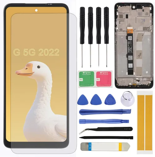 Miniatura 10 de Reemplazo de pantalla para Motorola G 5G 2022 XT2213-3 XT2213-2 XT2213 6.5 pulgadas Asamblea LCD pantalla táctil digitalizador con herramientas