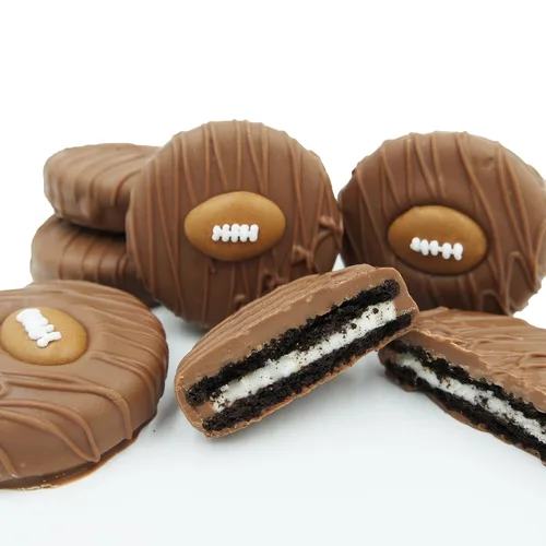 Miniatura 5 de Galletas de la marca Philadelphia Candies cubiertos por ambos lados de chocolate negro y con leche, y crema de cacahuete de la marca Nutter Butter