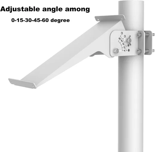 Miniatura 3 de Kit de Rack de Soporte Ajustable para Montaje en Poste de Panel Solar de SUNER POWER - Compatible con Diámetro de Poste de 2.35 - 4.0 Pulgadas