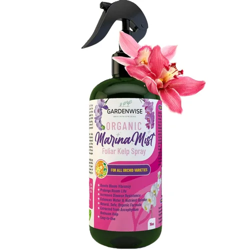 Miniatura 40 de GARDENWISE Fertilizante orgánico prémium de anturio de algas marinas – Alimento líquido para plantas de algas marinas – Potenciador de suelo rico