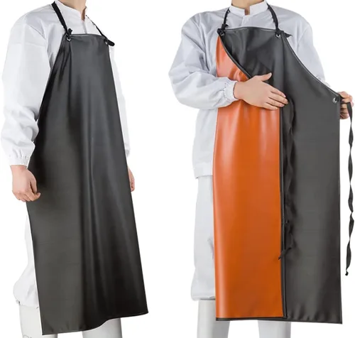 Miniatura 2 de Delantal de vinilo resistente a productos químicos, delantales de PVC unisex de talla grande para lavavajillas, aseo de perros, limpieza de peces