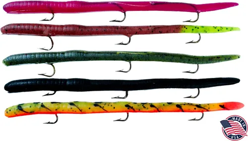Miniatura 7 de Delong - Señuelos KILR de 6 pulgadas pre-aparejados para bajo, lucio y cualquier cosa intermedia, señuelos para lubina, aparejos de cebo, 5 por
