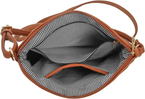 Miniatura 6 de SG SUGU - Bolso ligero y mediano con borla y bolsillo con cremallera