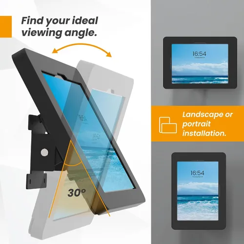 Miniatura 6 de Soporte de pared para tablet compatible con iPad 10.9", Pro 11", 1, 2, 3, 4, Air 4, 5, Air 11" (M2/M3/M4), iPad de 11" (A16) - BSW101BA