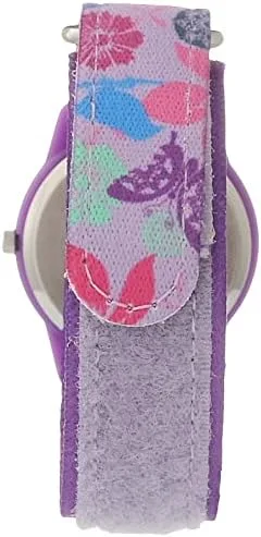 Miniatura 2 de Disney Reloj analógico de cuarzo para niños, Morado, Reloj de cuarzo