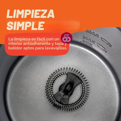 Miniatura 6 de Espumador de leche Instant Pot, vaporizador eléctrico 4 en 1, fabricante de espuma caliente y fría automática de 10 oz/295 ml y calentador de leche