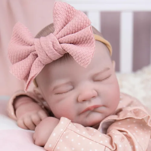 Miniatura 8 de Milidool Muñecas Reborn realistas – Muñeca realista de 20 pulgadas para recién nacido, con extremidades posables, bonito regalo para niños de 3 años