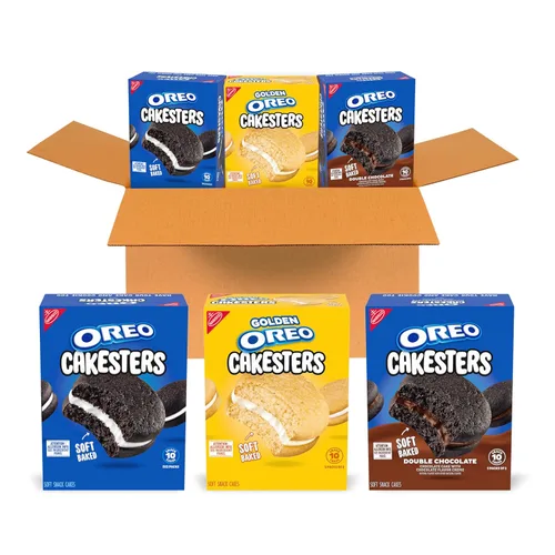 Miniatura 23 de OREO Cakesters Soft Snack Cakes, 12 paquetes de 5 unidades (60 paquetes de bocadillos en total)