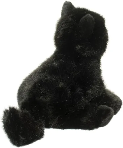 Miniatura 4 de Douglas Salem - Peluche de gato negro, 9 pulgadas de alto sentado