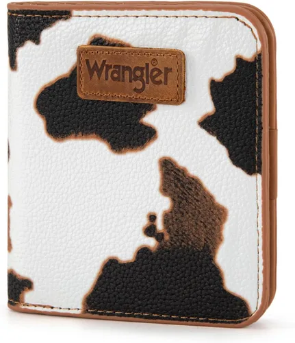 Miniatura 8 de Montana West X Wrangler - Cartera delgada delgada para mujer, organizador de dinero, mini cartera de bolsillo delgada con forro RFID y un monedero