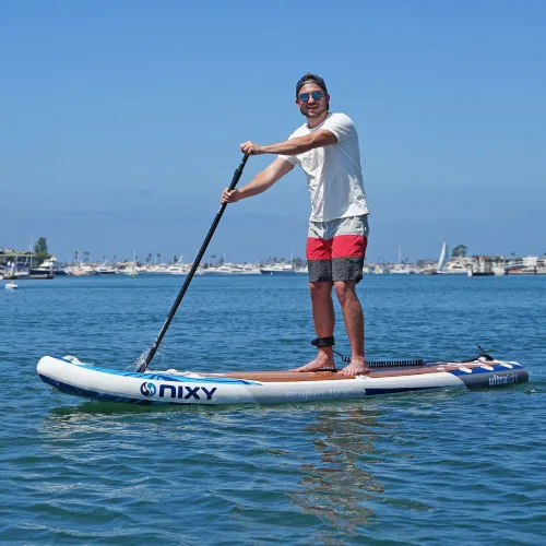 Miniatura 2 de NIXY Newport - Tabla de remo inflable de 10 pies 6 pulgadas, SUP de alto rendimiento, duradero y ligero para todos los niveles de habilidad, Exuma