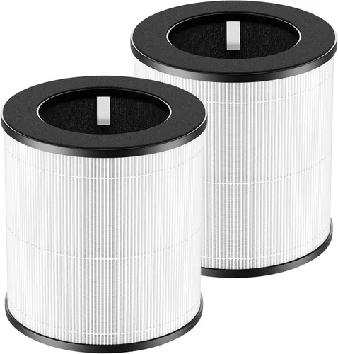 Miniatura 64 de Filtro de repuesto HE401 para purificador de aire Shark 4 compatible con purificador de aire con ventilador Shark 4 HE400, HE401C, HE401NP, HE402