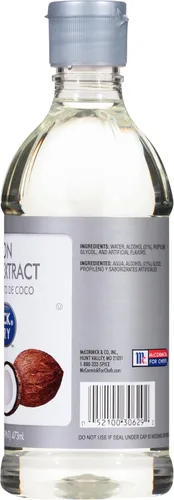 Miniatura 11 de McCormick Culinary Extracto de coco de imitación, 16 onzas líquidas, una botella de 16 onzas líquidas de extracto aromatizante de coco