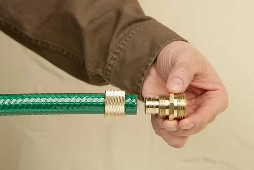 Miniatura 3 de Orbit Ultimate Brass Macho - Paquete de 2 reparadores de manguera de agua de 5/8 pulgadas