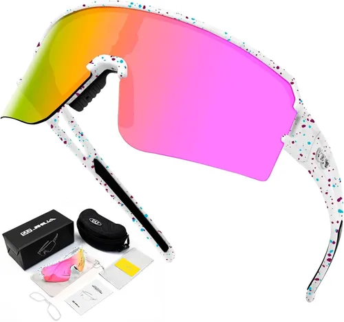 Miniatura 10 de AVV Gafas de sol polarizadas para ciclismo, deportivas, con protección UV400, para pesca, conducción, correr, béisbol, para hombres y mujeres Marcos
