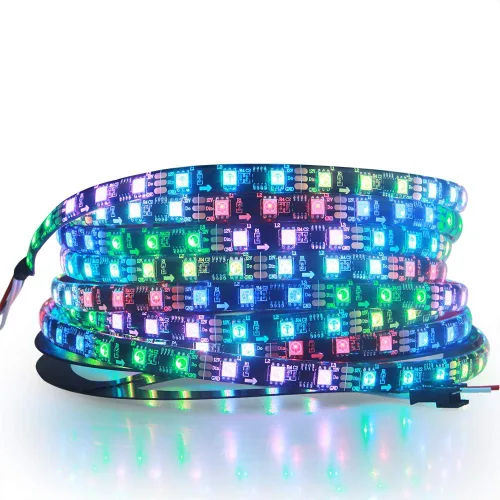 Miniatura 13 de ALITOVE WS2812B WS2811 Controlador LED direccionable RF remoto inalámbrico Mini controlador 5 ~ 24 V CC para WS2812 WS2811 Dream Color Rainbow RGB