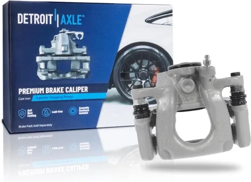 Miniatura 50 de Detroit Axle - 4 pinzas de freno para Honda Element 2003-2011 Pinzas de freno de disco con soportes 2004 2005 2006 2007 2008 2009 2010 reemplazo