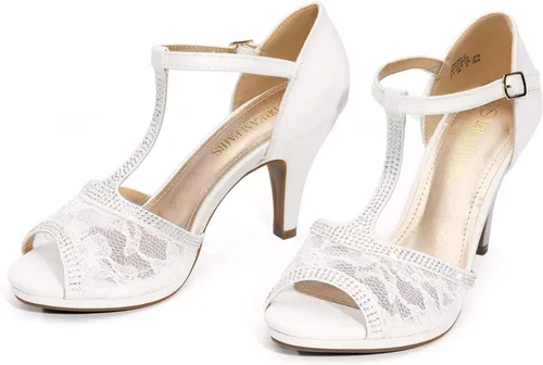 Miniatura 2 de Dream Pairs, Amore - Sandalias modernas para mujer, con tacón de aguja y puntera abierta