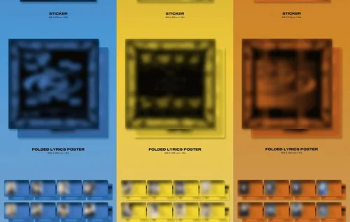 Miniatura 4 de DREAMUS ATEEZ The World EP.1: álbum de movimiento 3 versiones Set CD+1p Letras plegables Poster en paquete+72p Photobooklet+1ea pegatina+1p tarjeta