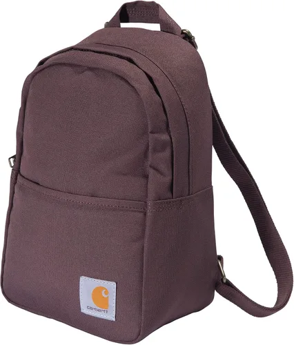 Miniatura 2 de Carhartt Mini mochila clásica, duradera, resistente al agua con correas ajustables para el hombro, color vino