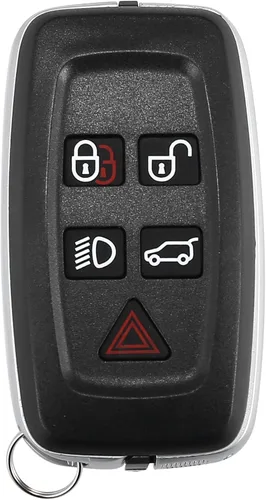Miniatura 9 de X AUTOHAUX 2 unids reemplazo sin llave llave remoto llave llavero llavero caso para Land Rover LR4 deporte 2010 2011 2012 2013 2014 2015