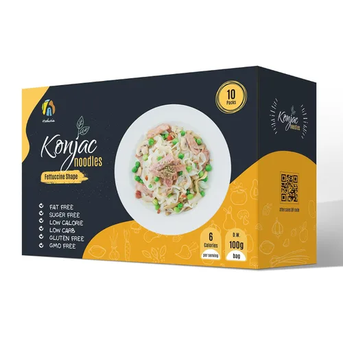 Miniatura 17 de Hethstia Konjac Noodles Angel Hair - Paquete de 6 fideos Shirataki, bajo en calorías, bajo en carbohidratos, sin azúcar, sin gluten, apto para dieta