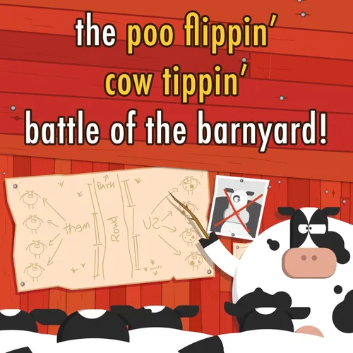 Miniatura 5 de Catapultas de vaquero: el mejor regalo para niños, divertido juego de mesa familiar para niños y adultos, lanza caca para derribar vacas, fácil