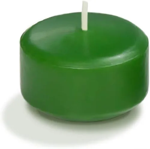 Miniatura 25 de yummi Caja de 18 velas flotantes color rojo rubí de 3 pulgadas