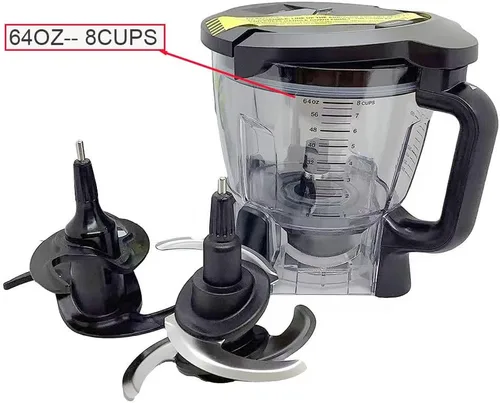 Miniatura 4 de 4 piezas de repuesto de cuchilla Ninja Blender Blade compatibles con 64oz (8Cup) 72oz (9Cup) procesador de alimentos Tazón Ninja Blades Auto iQ