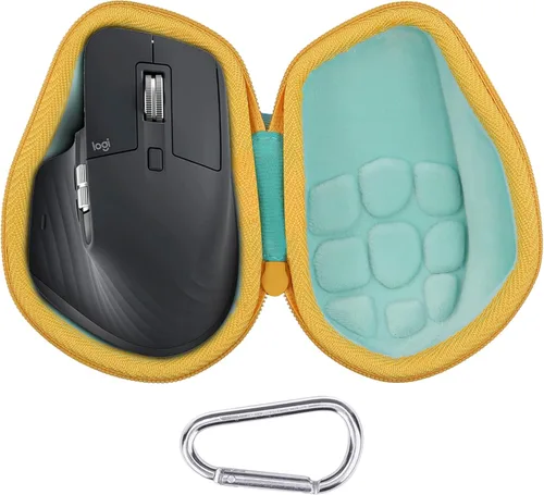 Miniatura 10 de co2CREA Carcasa rígida de repuesto para mouse inalámbrico avanzado Logitech MX Master 4/MX Master 3 Master 3S (estuche negro grafito)