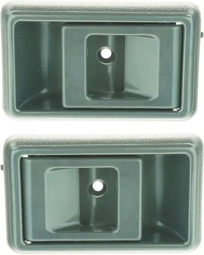 Miniatura 38 de TRQ Juego de 2 manijas de puerta interior trasera cromada y cachemira para Chevy GMC